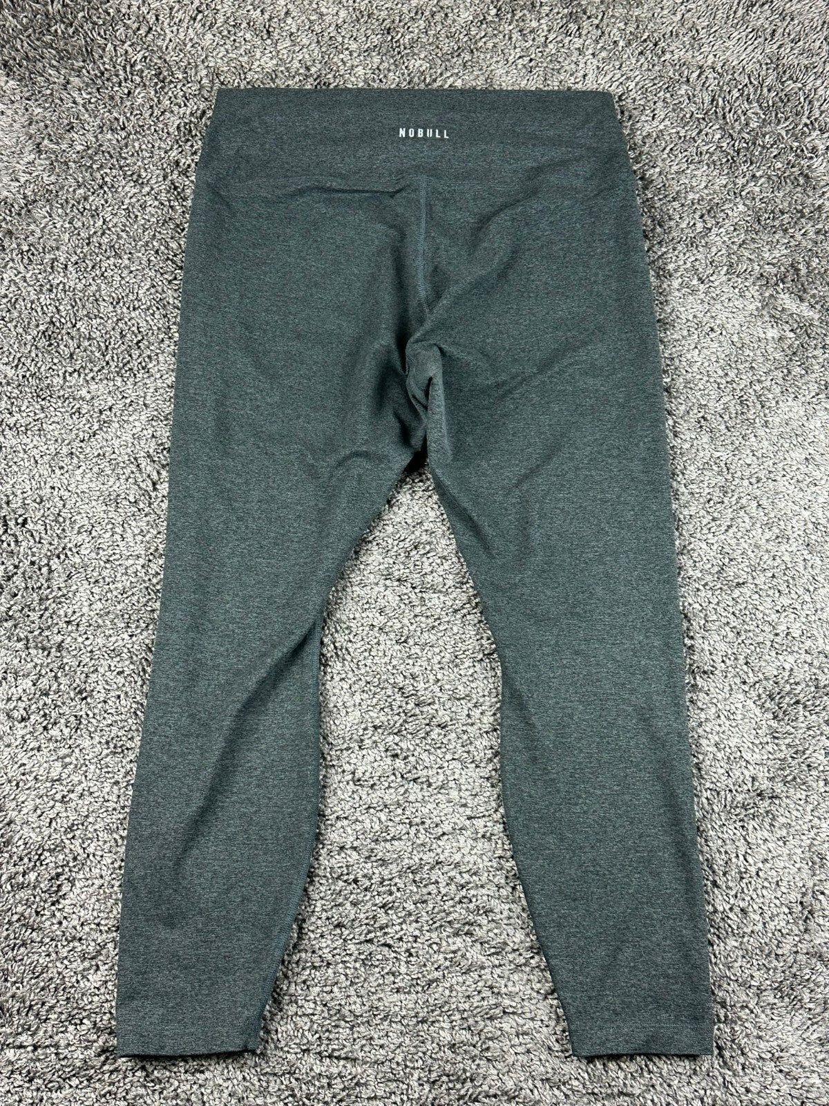 NOBULL Womens XL Charcoal Heather High-Rise Tight Leggings