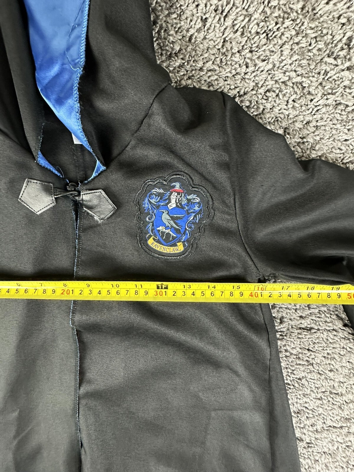 Harry Potter Ravenclaw House Robe Cloak Kids Youth Size M 7-8 Costume