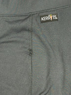 Kerrits Womens Medium Grey Black Performance Knee Patch Riding Tights Pants