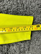 Beyond Yoga Womens XS Neon Yellow Spacedye Square Neck Bra & Midi Legging Set