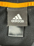 Adidas Los Angeles Lakers Hoodie Mens Black Gold 3 Stripes NBA Pullover Sz Large