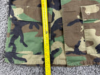 Vintage US Army Special Forces Airborne Woodland Camo BDU Jacket Small Regular