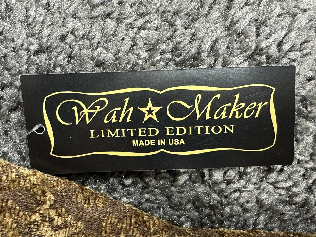 Wah Maker Limited Edition Brown Chenille Frock Coat Jacket Womens Size 12 L NWT