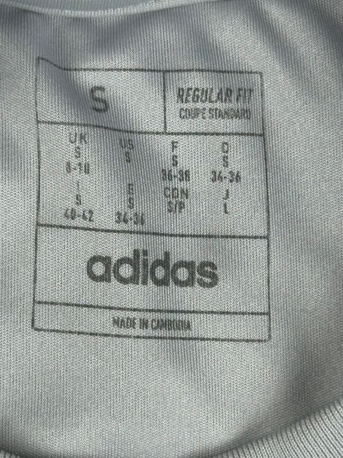 Adidas AEROREADY Force FC Soccer Jersey Shirt Mens Small Gray Athletic Training