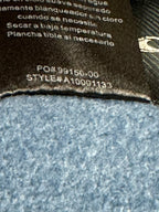 O'Neill Mens XL Full Zip Hoodie Blue Heathered Fleece Sweatshirt Jacket Surf