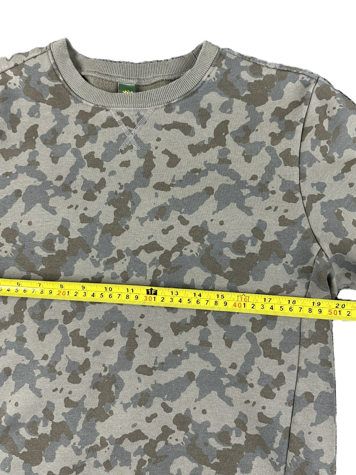Marsh Wear Mens Camo Crewneck Sweatshirt Camouflage Fleece Pullover Hunting Sz M