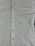 Camicissima Milano Dress Shirt Mens 39/15.5 White Extra Slim Fit Model Crema