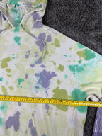Nike Mens 3XL Sportswear Club Fleece Ice Dye Pullover Hoodie Space Purple
