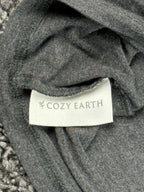 Cozy Earth Mens Gray Pocket T-Shirt Bamboo Viscose Stretch Tee Sz Medium