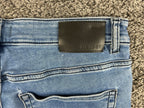 DL1961 Nick Slim Ultimate Knit Jeans Mens Mohonk Mid Indigo Blue Denim Sz 31x34