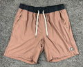 Vuori Mens Kore Shorts L Lined Terracotta Clay Dotted Waistband Athletic Run