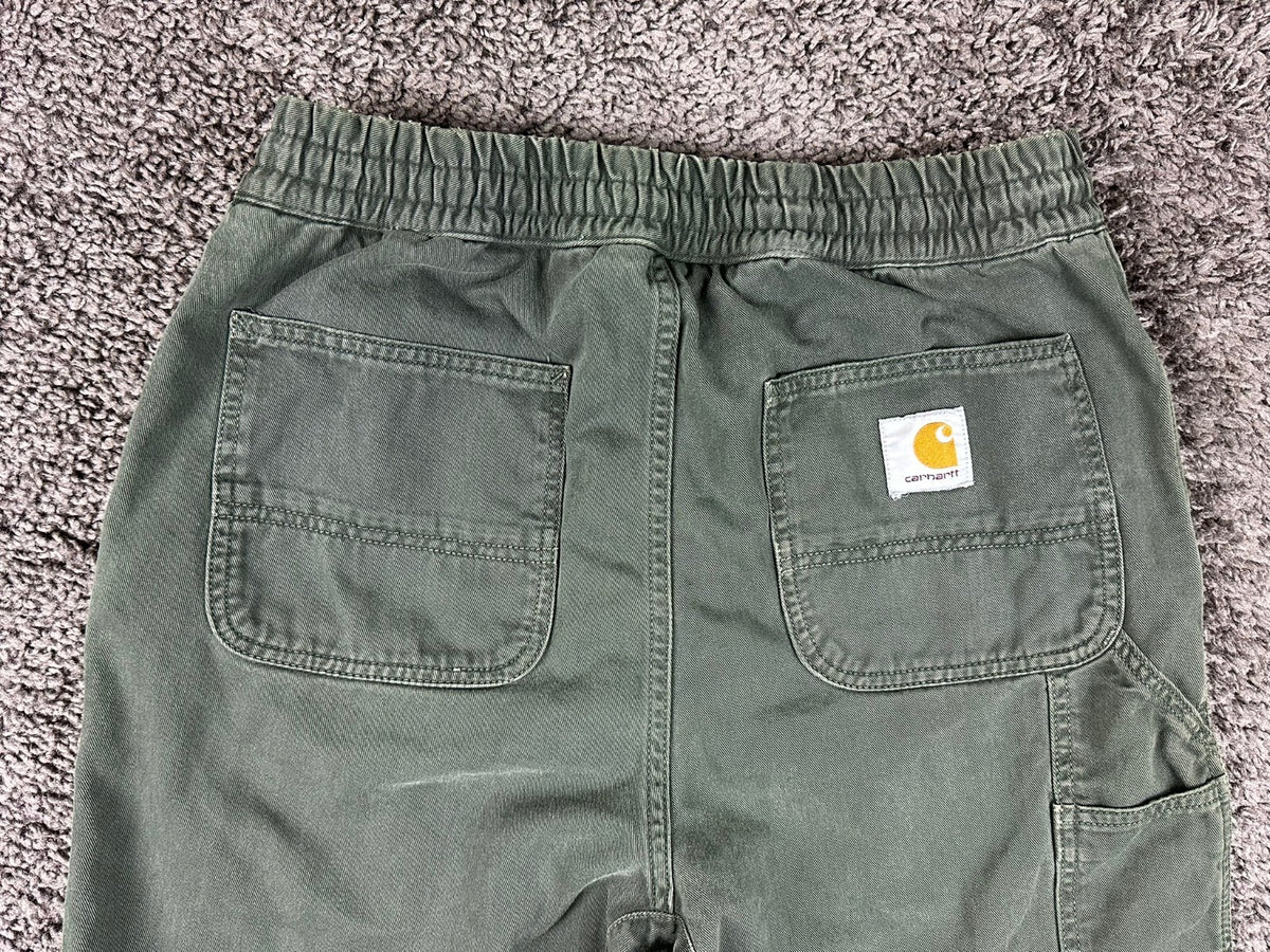 Carhartt WIP Green Organic Cotton Drawstring Lounge Pants Green Medium M