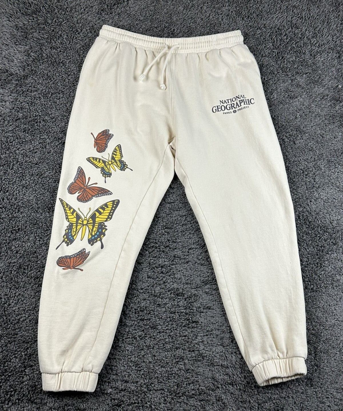 Parks Project x National Geographic Organic Joggers Sweatpants L Cream