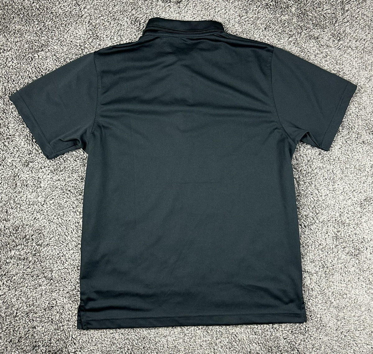 Itachi Uchiha Akatsuki Cloud Embroidered Polo Shirt Black Naruto Shippuden Med