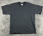 Pro Club Heavyweight Mens T Shirt  Faded Black Blank 100% Cotton Streetwear XL