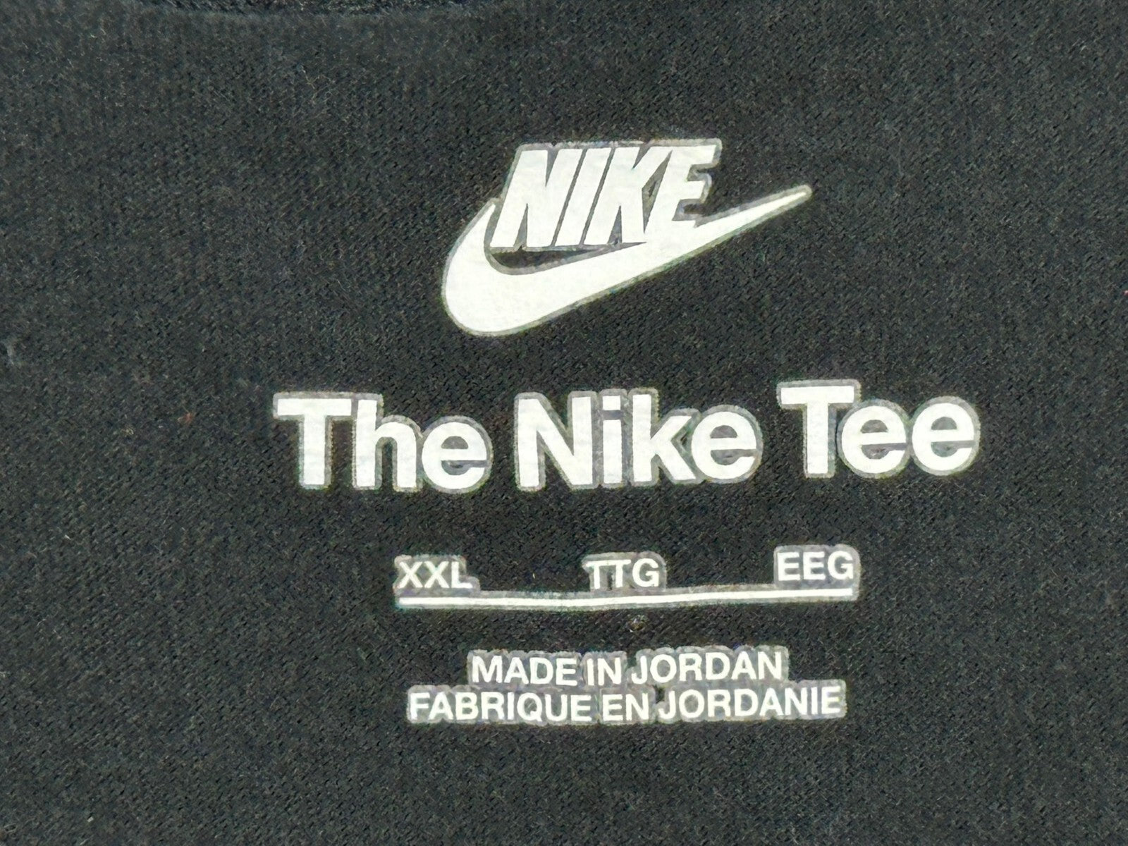 Nike Sportswear Club Mens T Shirt Black Embroidered Futura Logo Tee Sz 2XL