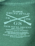 Grunt Style Lucky & Loaded T-Shirt Men Green St Patrick’s Day Graphic Tee Sz XL