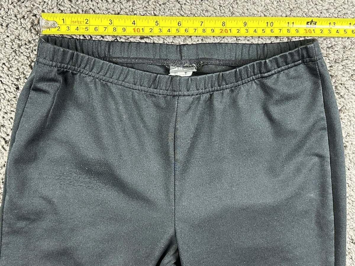 MEC Mountain Equipment Co-op Pants Womens M Black Polartec Power Dry Flare Yoga