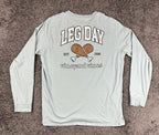 Vineyard Vines Leg Day Chicken Drumstick Long Sleeve T-Shirt Mens Large L