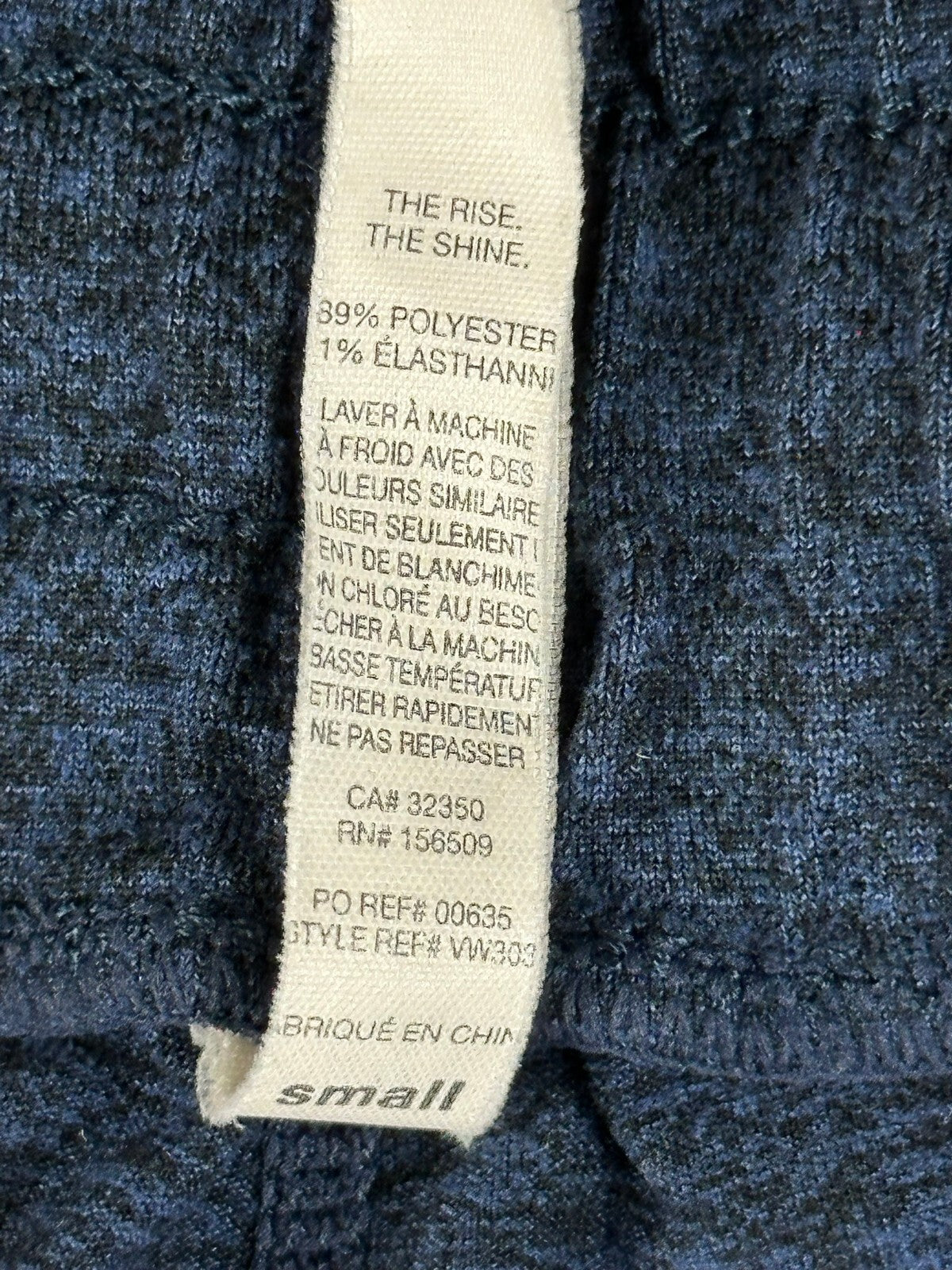 Vuori Womens S Performance Joggers DreamKnit Navy Blue Heather Crop Sweatpants