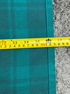 Filson Exclusively Designed for Alaska Airlines Plaid Travel Blanket Teal