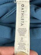 Athleta Womens XS Ultra High Rise Elation 7/8 Tight Leggings Blue Yoga