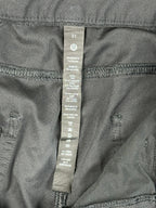 Lululemon ABC Slim-Fit 5 Pocket Pants Mens Black Warpstreme Trousers Sz 31x27