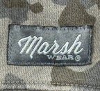 Marsh Wear Mens Camo Crewneck Sweatshirt Camouflage Fleece Pullover Hunting Sz M