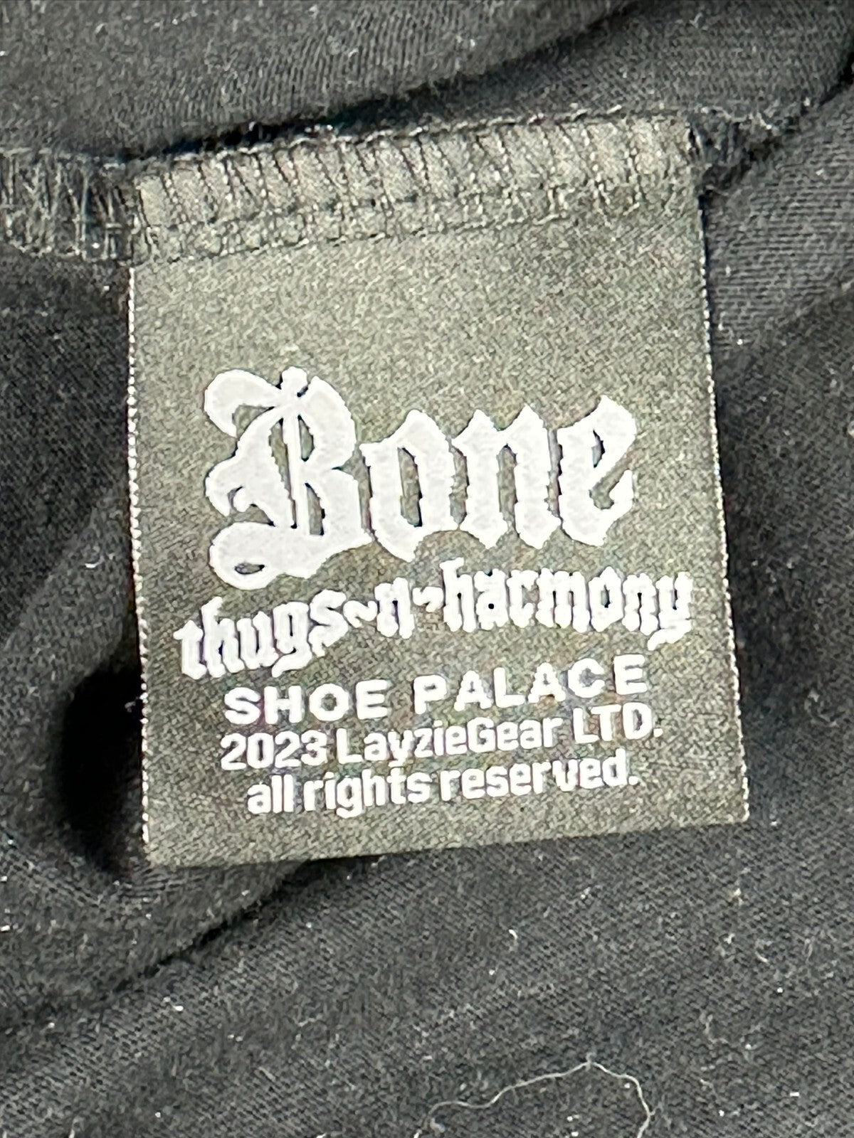 Bone Thugs-N-Harmony The Art of War Embroidered T-Shirt Black Large L