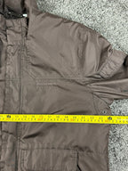 Alexander Julian American Modern Mens L Hussongs Ensenada Brown Quilted Jacket