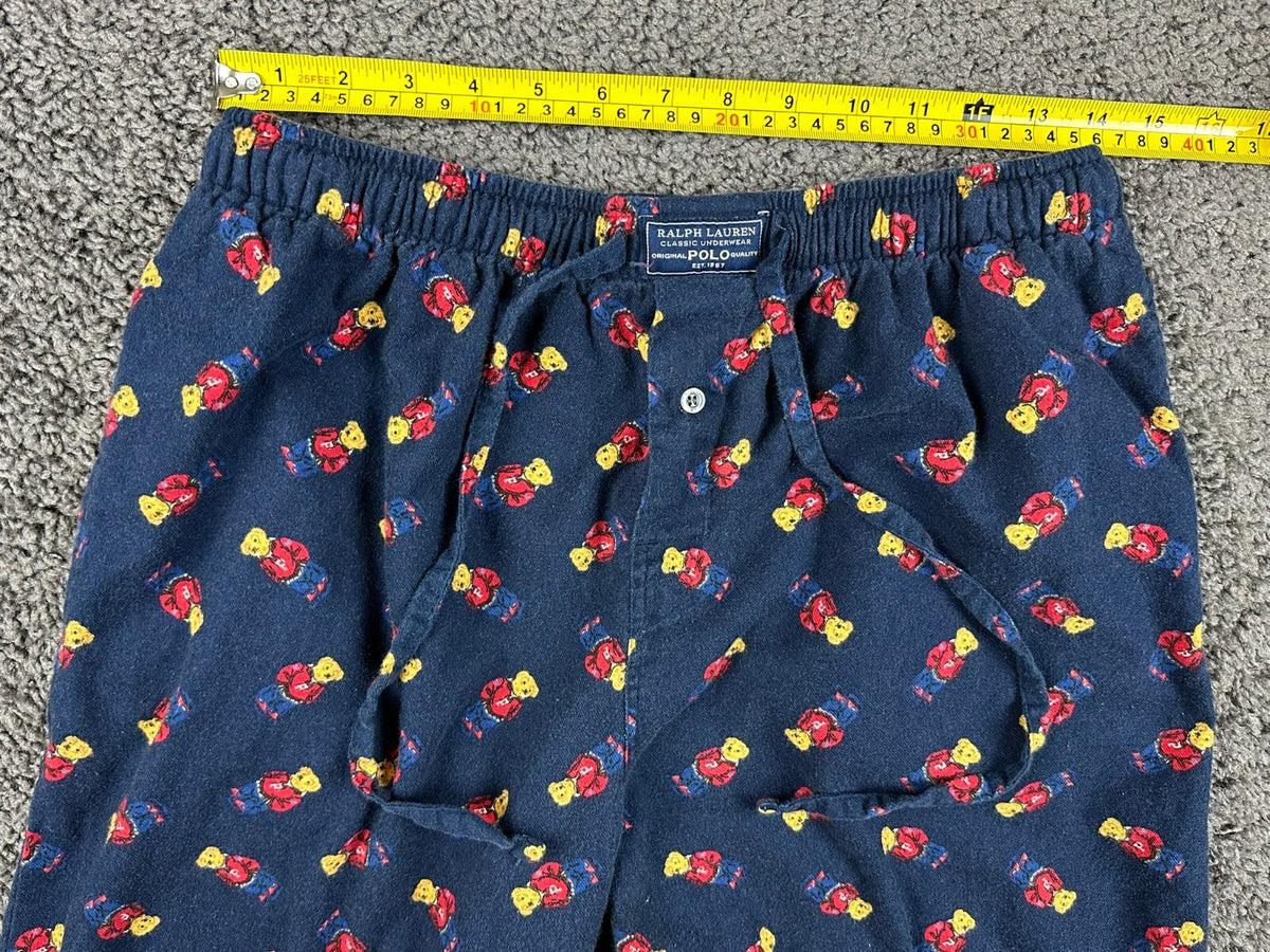 Polo Ralph Lauren Polo Bear Pajama Pants Navy Blue Medium