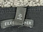 Eileen Fisher Black Milano Viscose Knit Slim Tapered Dress Pants Stretch S/P