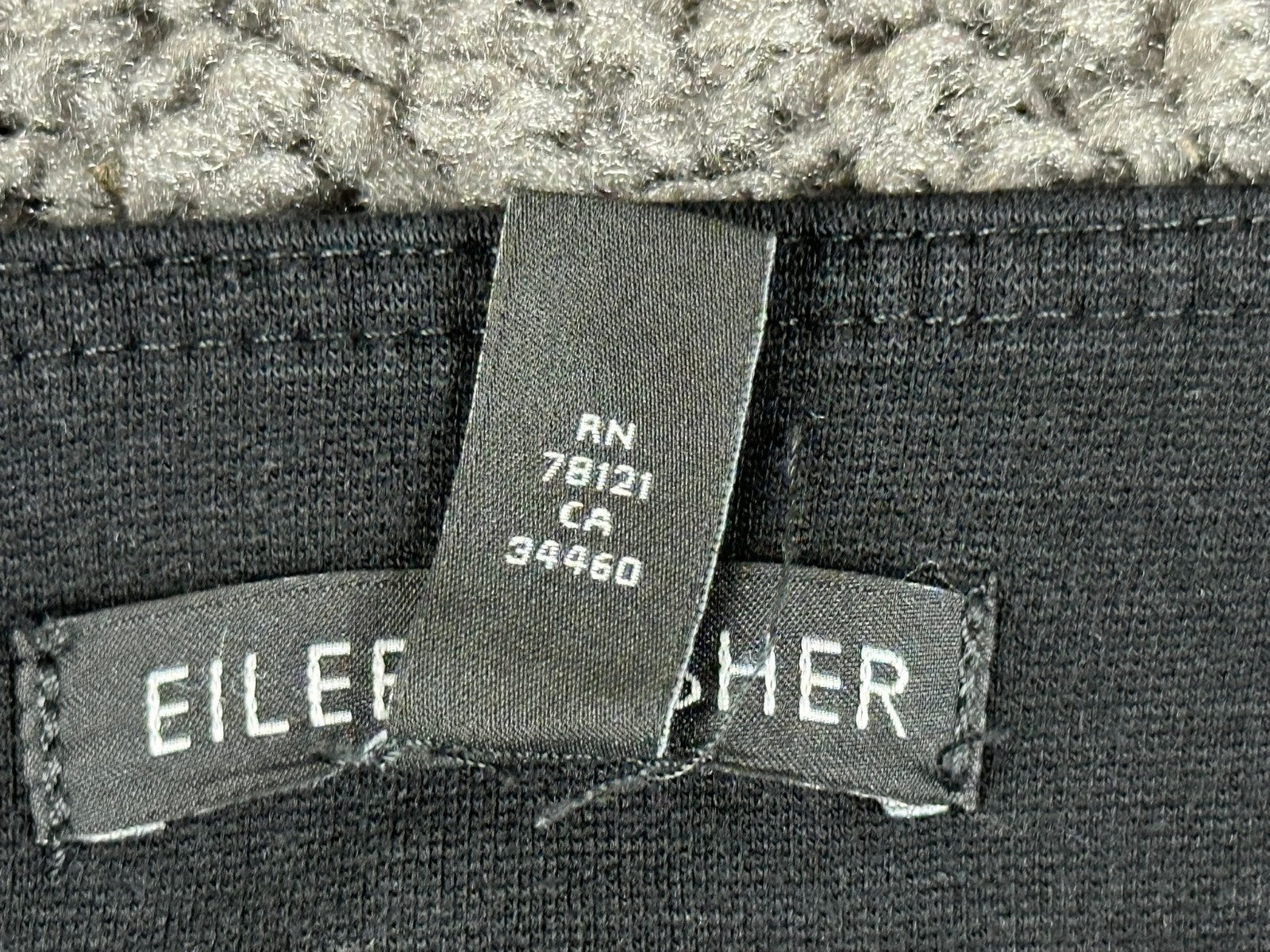 Eileen Fisher Black Milano Viscose Knit Slim Tapered Dress Pants Stretch S/P