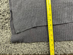 Barefoot Dreams CozyChic V-Neck Shirt Dress Gray One Size Plus Short Sleeve