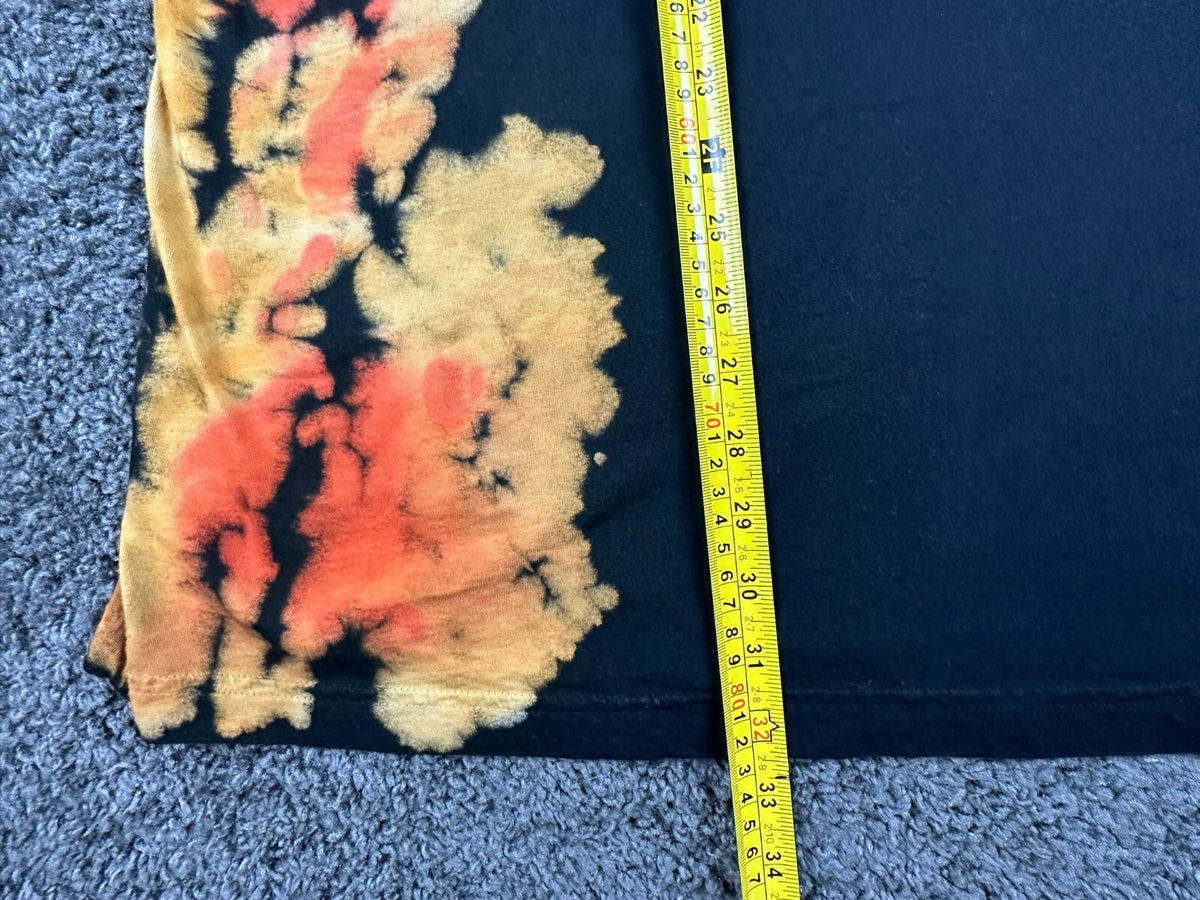 Jeffree Star Fashion Halloween 2020 Tie Dye T Shirt 3XL Black Orange Logo Tee