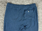 Faherty Brand Mens Medium Blue Navy Legend Sweatpant Jogger Pants Activewear