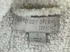 Barefoot Dreams CozyChic Adult Robe Cream White Size 1 S/M Plush Belted Pockets