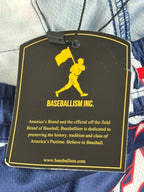Baseballism x USA Baseball  Mesh Athletic Shorts Navy Blue Large Pockets NWT