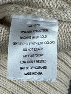 Kiel James Patrick Mens XL Aperol Summer Beige Linen Blend Sweater NWT