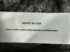 VETTA Capsule Organic Cotton Waffle Knit Crewneck Sweater Size XS Luxury