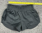 Five Dancewear Shorts Black High Waist Pockets Athletic Dance Workout Sz XS