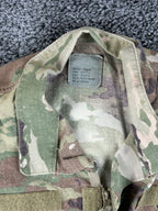 US Army OCP FRACU Combat Jacket  Regular Flame Resistant Multicam Coat Sz Medium