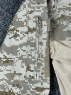 Rothco Desert Digital Camo Tactical Combat Shirt Men's Military Zip Pockets Sz S