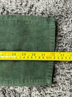 J.Crew Mens 34x32 Green Corduroy Pants 484 Slim Fit Cotton Casual Trousers