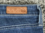 AG Adriano Goldschmied The Legging Ankle Jeans Womens Blue Skinny Sz 24R