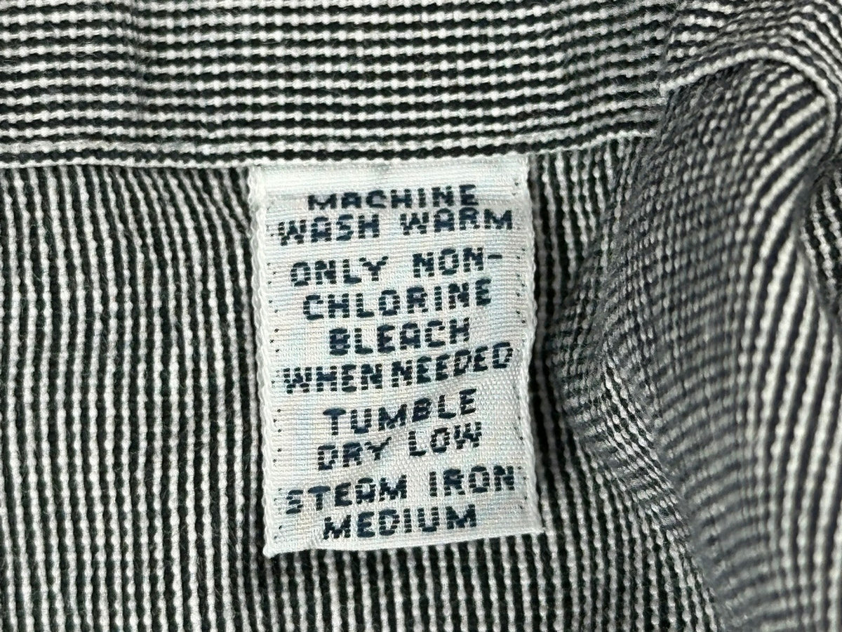 Polo Ralph Lauren Blake Button-Down Shirt Black White Medium M