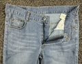 J Mail Jeans Mens Light Wash Straight Leg Stretch Denim Made in Korea Sz 32x32