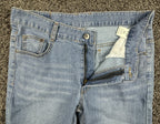 J Mail Jeans Mens Light Wash Straight Leg Stretch Denim Made in Korea Sz 32x32