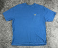 Pendleton Deschutes Mens Large L Blue Heather Short Sleeve Pocket T Shirt Tee