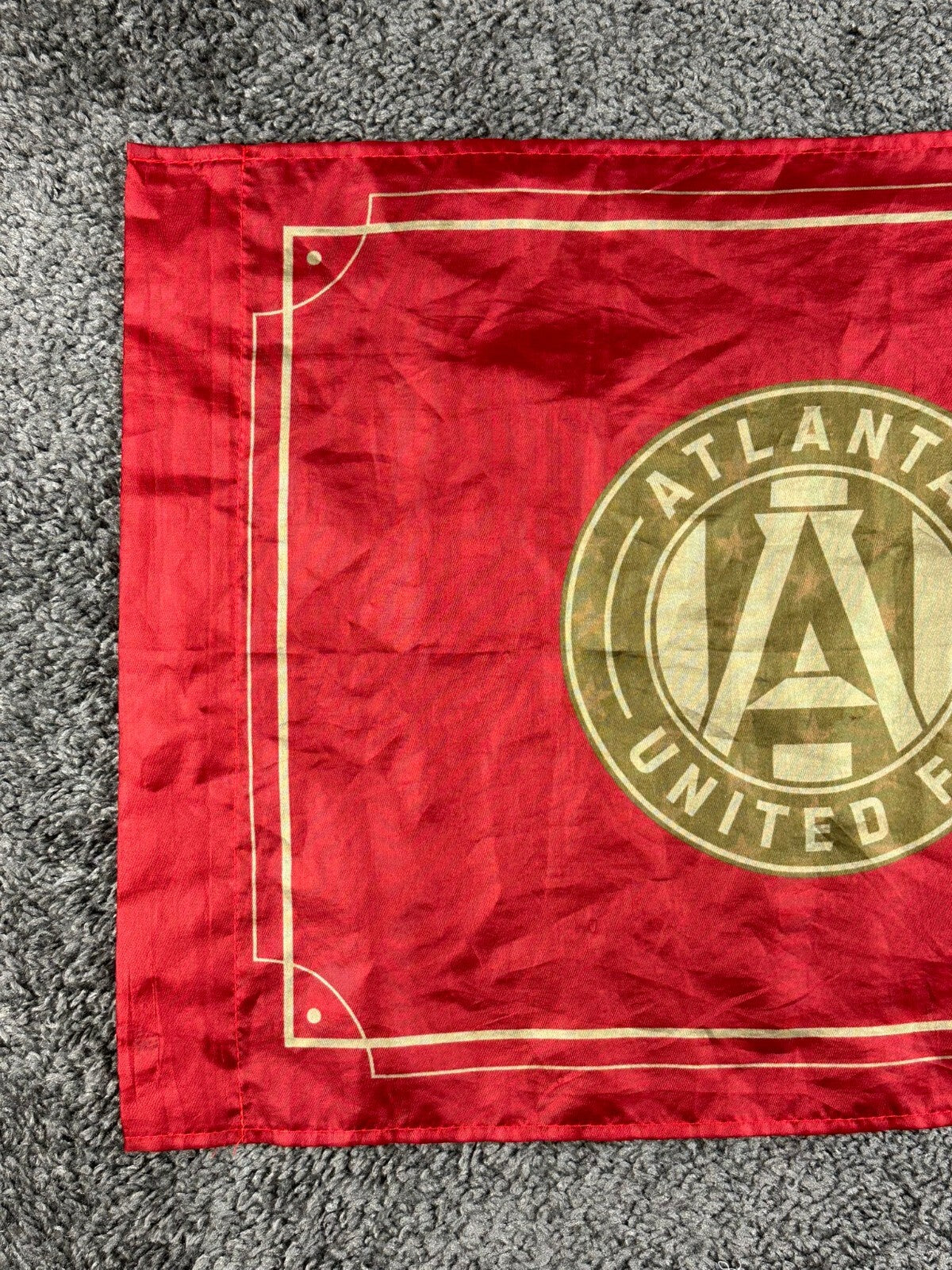 Atlanta United FC Flag Mercedes Benz Stadium MLS Soccer Fan Banner Red Gold